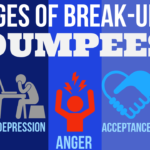 Stages of a breakup for the dumpee