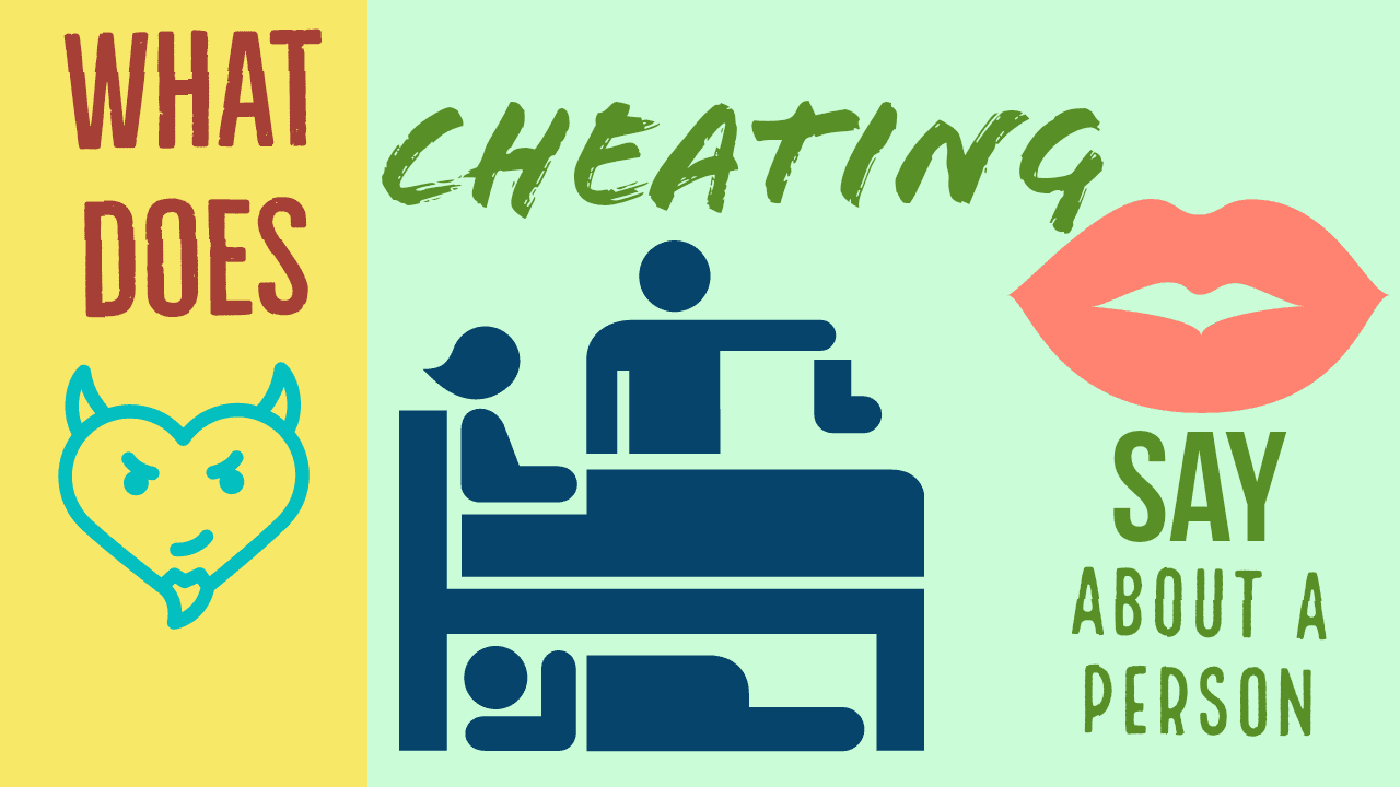 When a man feels guilty for cheating
