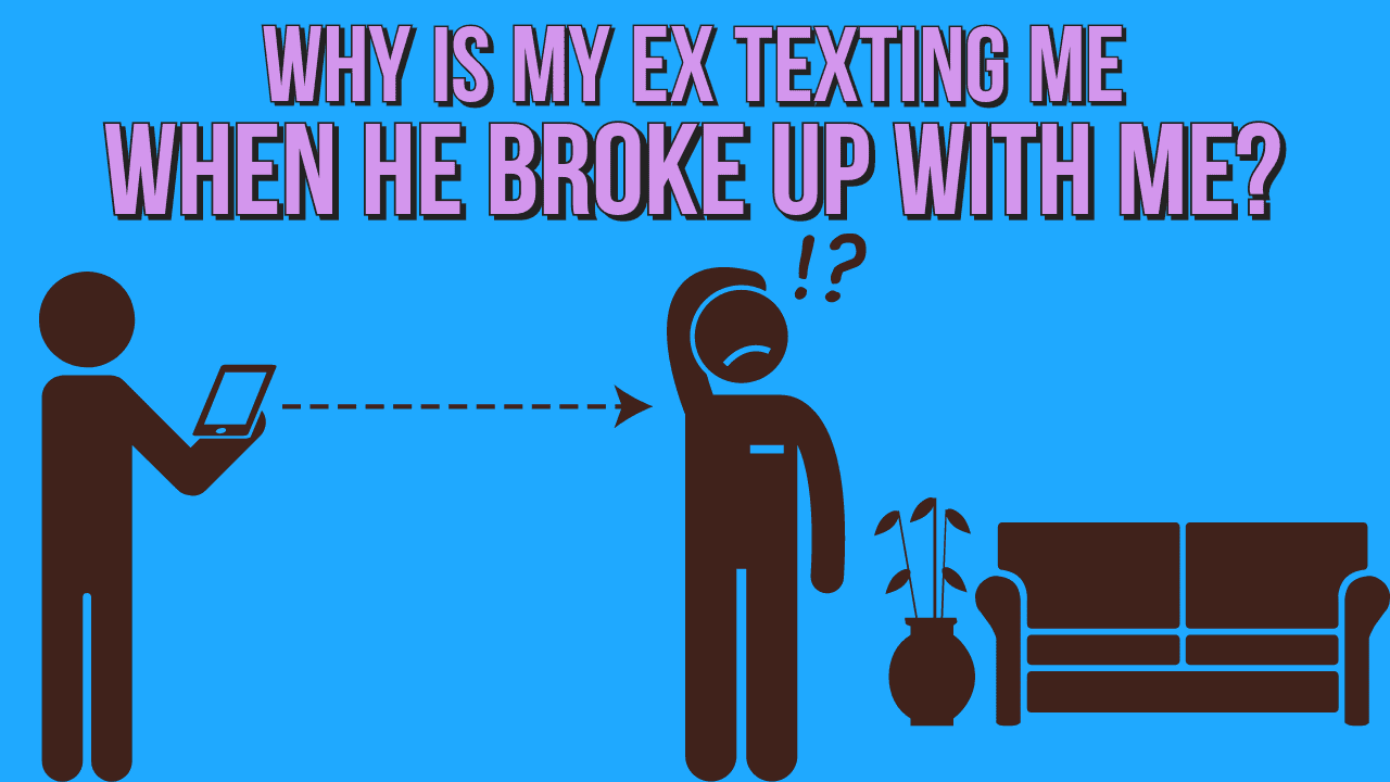 My ex texted me should i text back