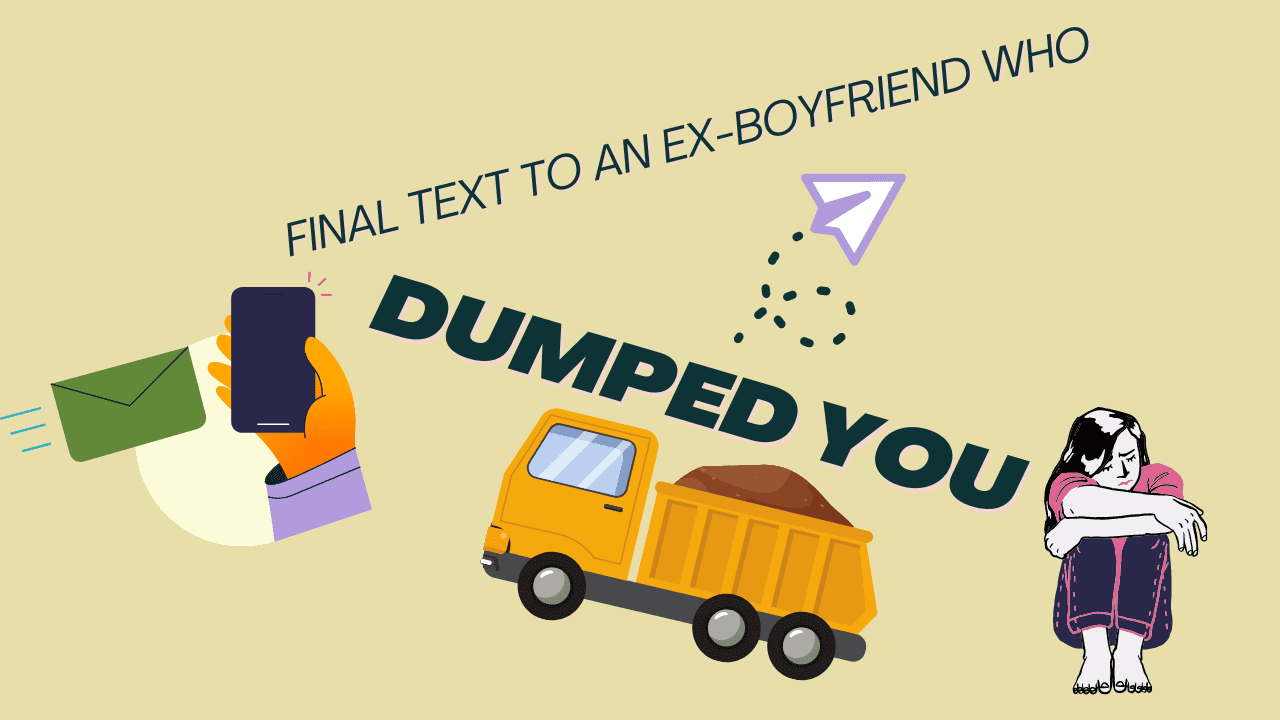 Final text to ex boyfriend