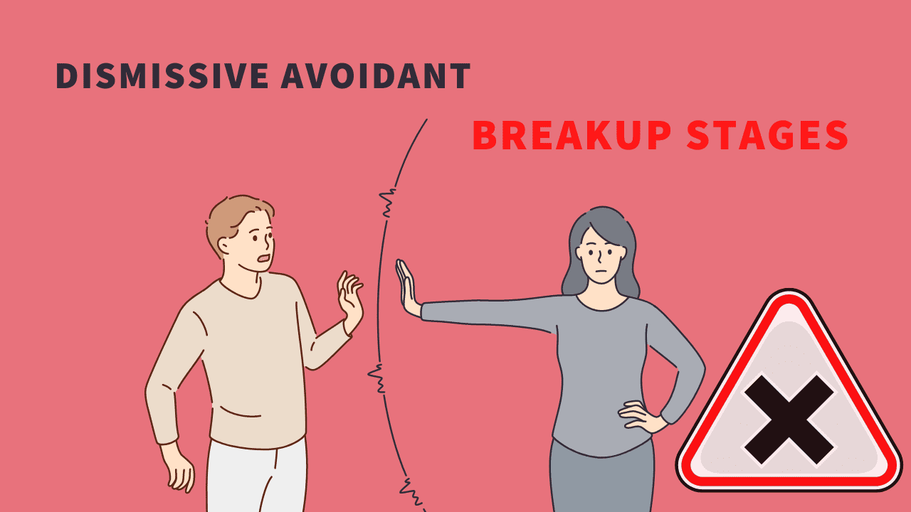 Dismissive avoidant break up stages