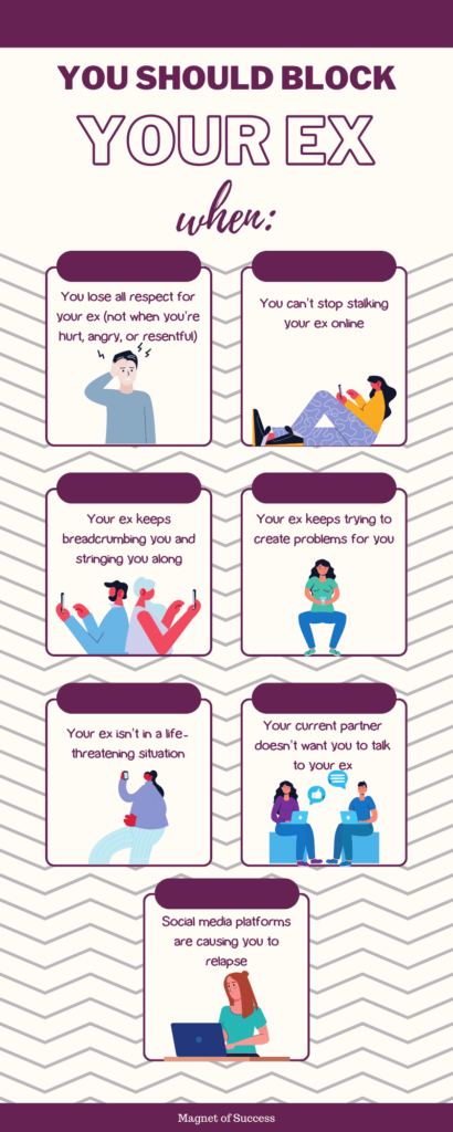 Should I Block My Ex On Social Media? - Magnet of Success