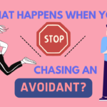 What happens when you stop chasing an avoidant